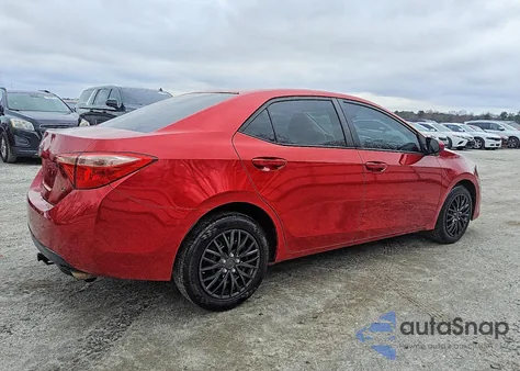 2017 Toyota Corolla L z USA, uszkodzony, nr VIN 2T1BURHEXHC771746